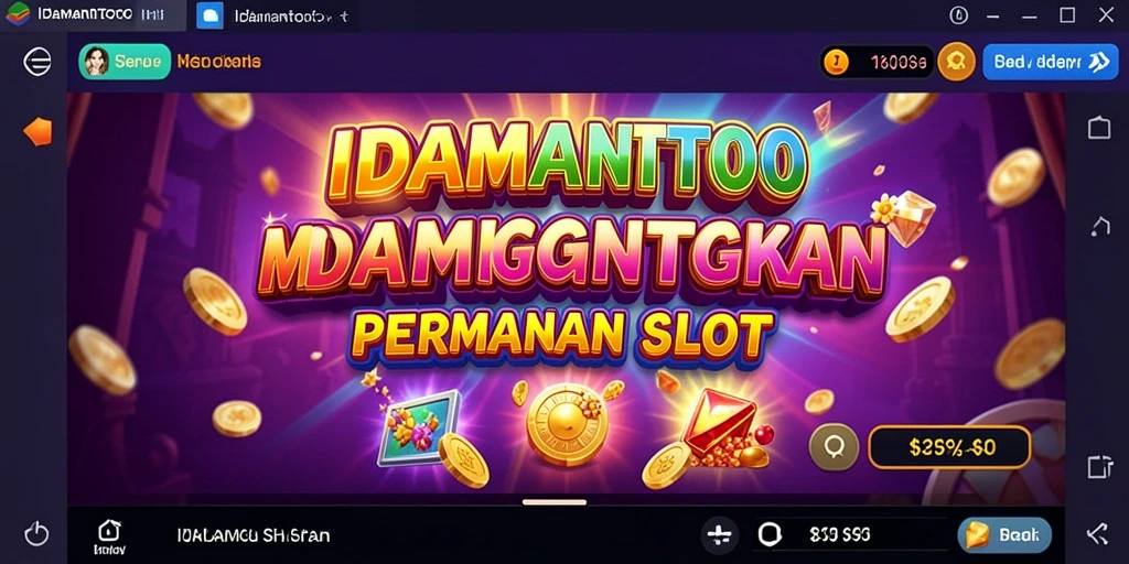 Menampilkan gameplay slot seru di IDAMANTOTO.