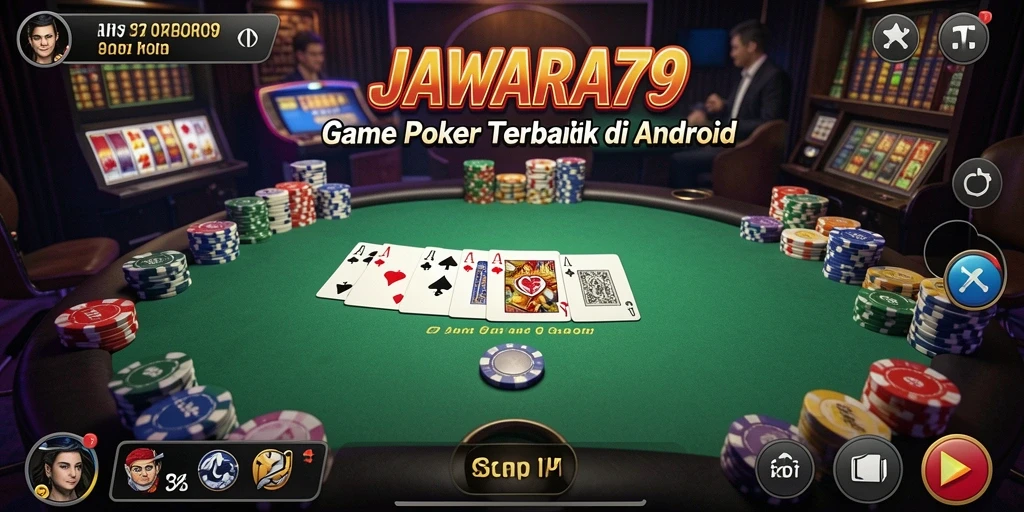 Gameplay seru dan mendebarkan di JAWARA79 Poker