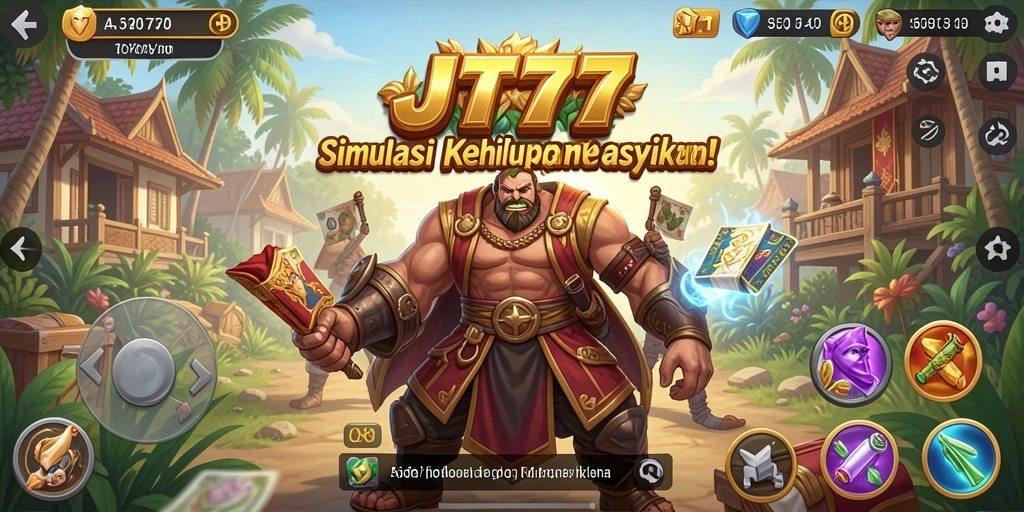 Tampilan gameplay menarik dari JT777 dengan interaksi sosial yang dinamis.