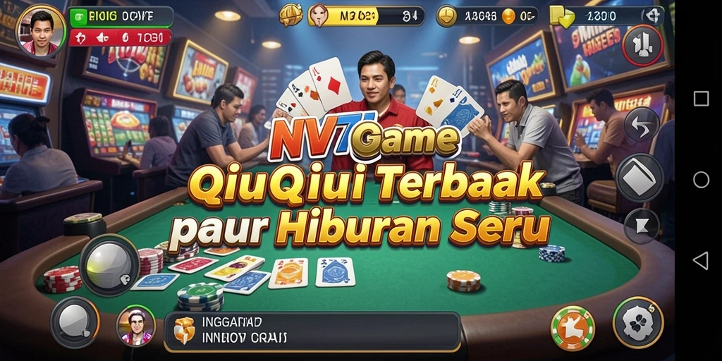 Screenshot gameplay QiuQiu NV77 yang menampilkan momen seru.