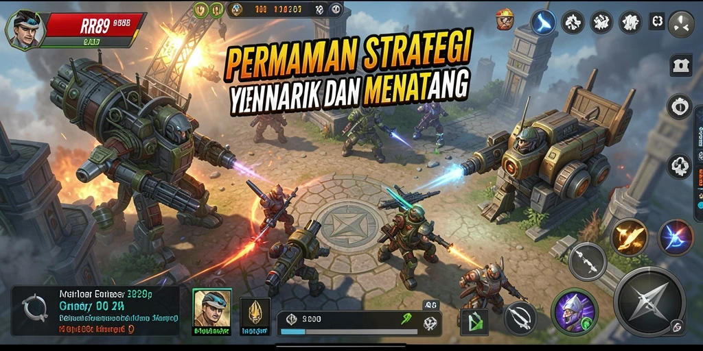 Tampilan gameplay SLG yang menarik dan penuh strategi.
