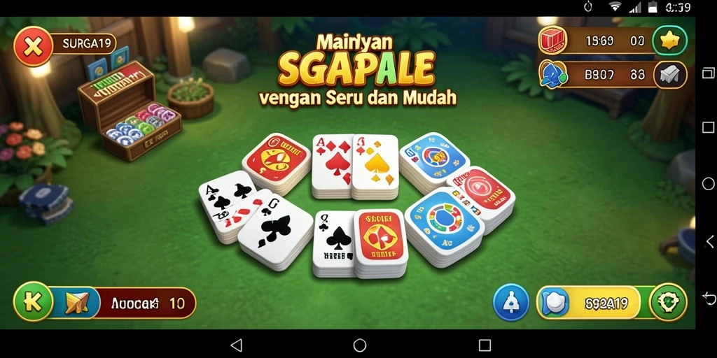 Tampilan gameplay SURGA19 dengan grafik yang menarik.